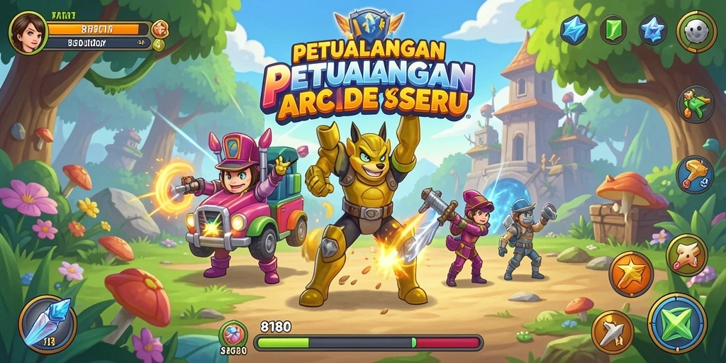 Tampilan gameplay 8180 yang seru dan menegangkan.