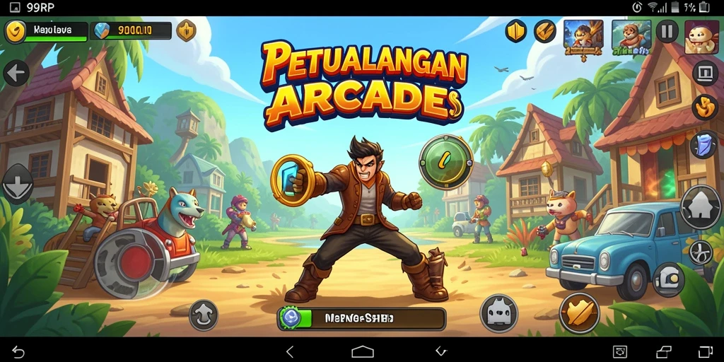 Screenshot gameplay <strong>99RP</strong> yang menunjukkan aksi seru dan tantangan permainan.