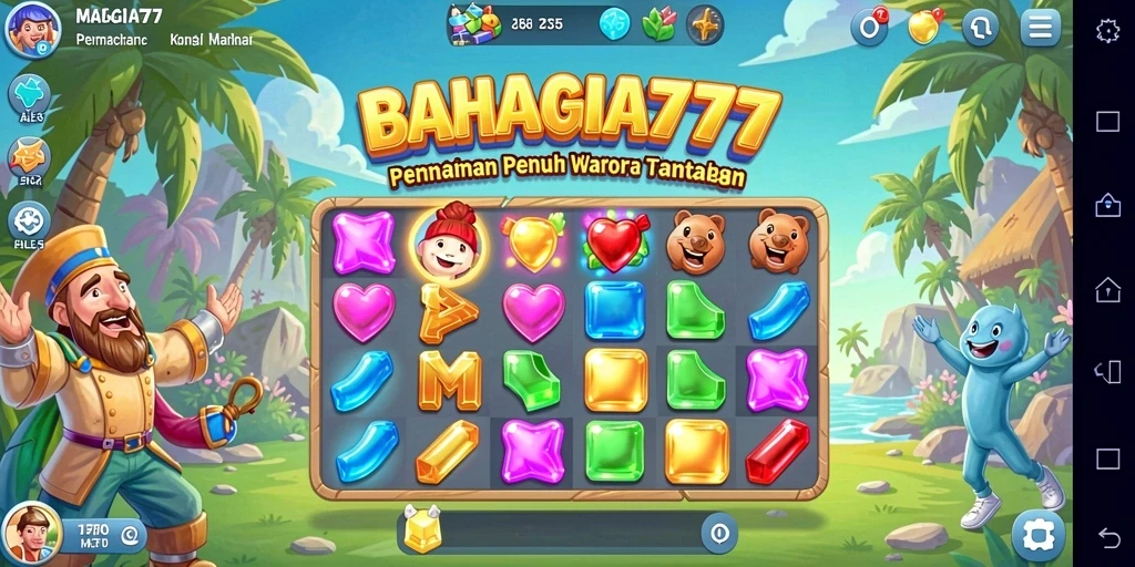 Tampilan menarik dari gameplay BAHAGIA777 dengan tantangan seru.