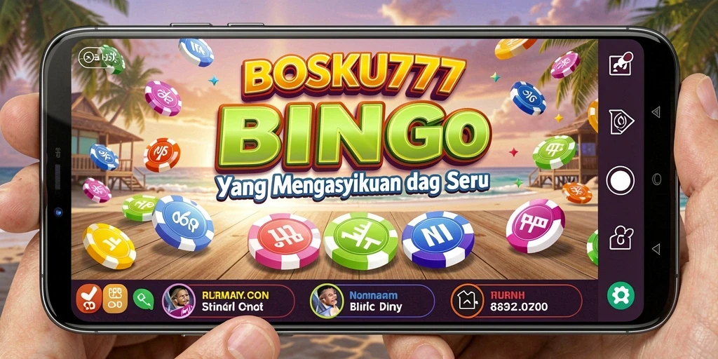 Gameplay seru di BOSKU777 dengan banyak pemain Bingo.