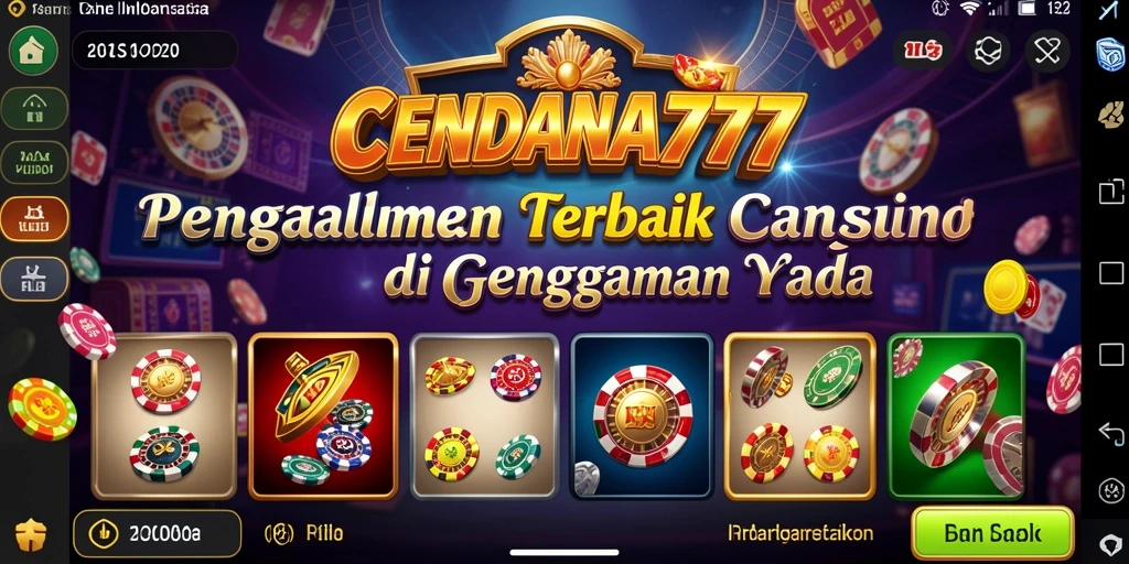 Screenshot gameplay CENDANA777 menampilkan dealer profesional dan suasana kasino yang hidup.