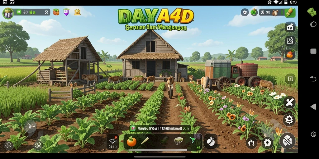 Tampilan gameplay DAYA4D yang seru dan interaktif.