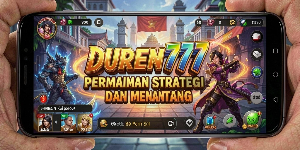 Tampilan gameplay seru dan mendalam dari DUREN777.