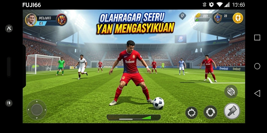 Screenshot gameplay FUJI66 menampilkan pemain beraksi dalam olahraga seru.