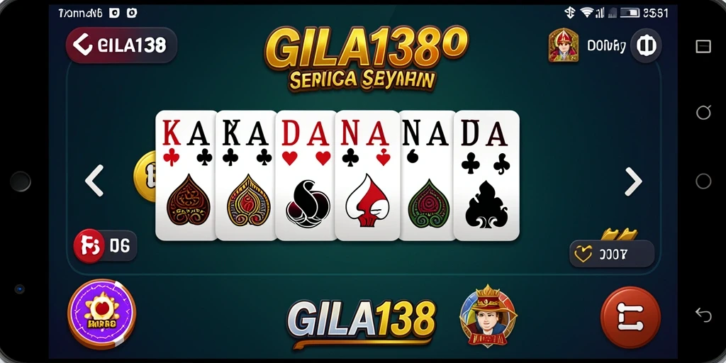 Screenshot GILA138 menampilkan gameplay domino yang menarik.