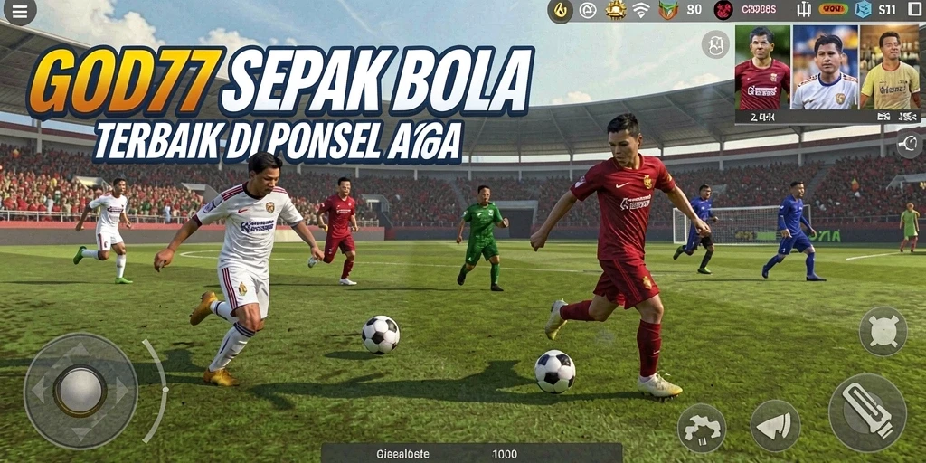 Pengalaman gameplay seru dan menegangkan dalam sepak bola.
