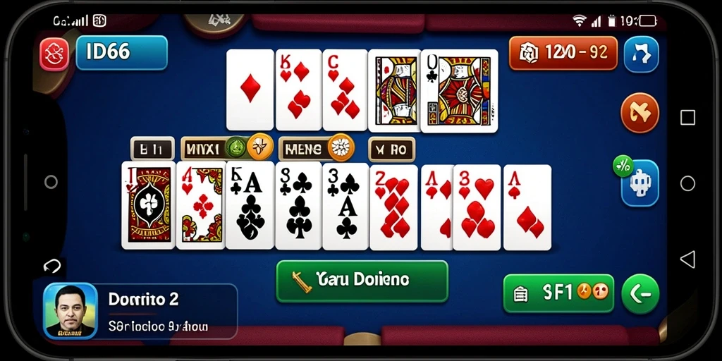 Tampilan gameplay seru dalam ID66 yang mendebarkan.
