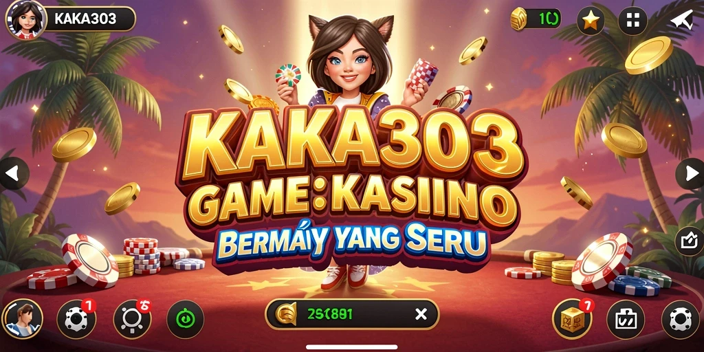 Screenshot gameplay KAKA303 menampilkan sesi permainan Kasino yang menghibur.