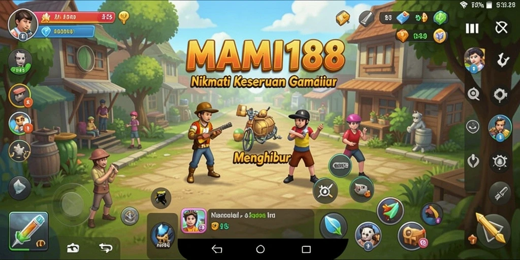 Screenshot gameplay MAMI188 yang menampilkan keseruan permainan Casual.