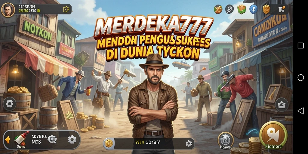 Tangkap momen seru saat membangun kerajaan bisnis Anda di MERDEKA777.