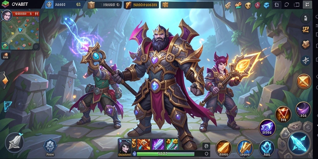 Tampilan gameplay seru dalam dunia ARPG di OVABET.