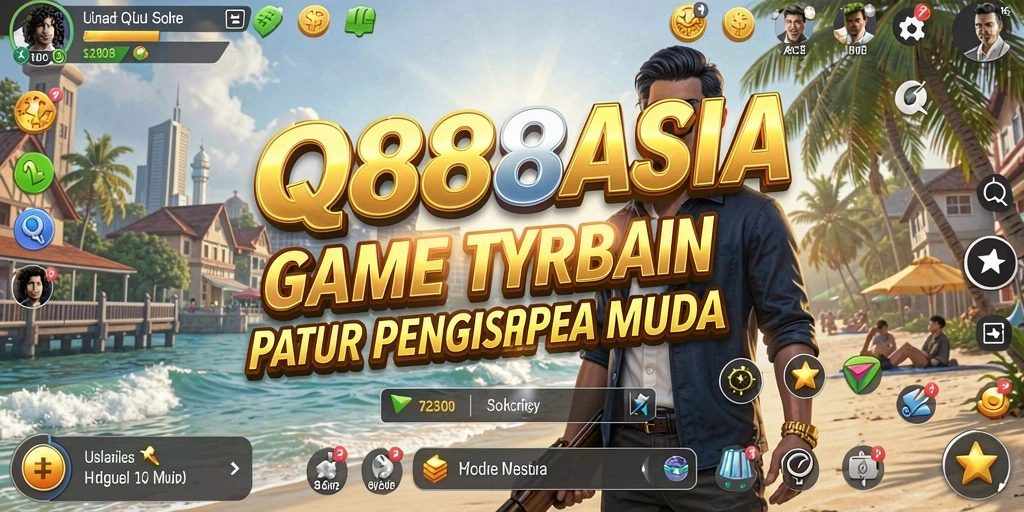 Tangkapan layar gameplay <strong>QQ88ASIA</strong> menampilkan suasana kompetisi bisnis yang seru.