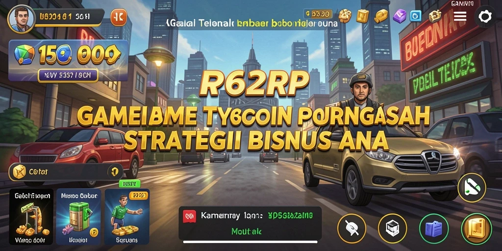 Screenshot gameplay menampilkan strategi bisnis yang mendebarkan di RP62RP.