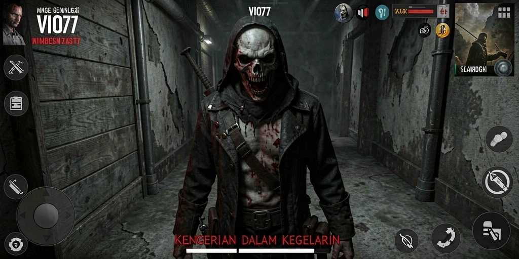 Tampilan gameplay VIO77 yang mencekam dan menegangkan.